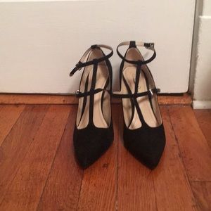 Strappy black Zara heels
